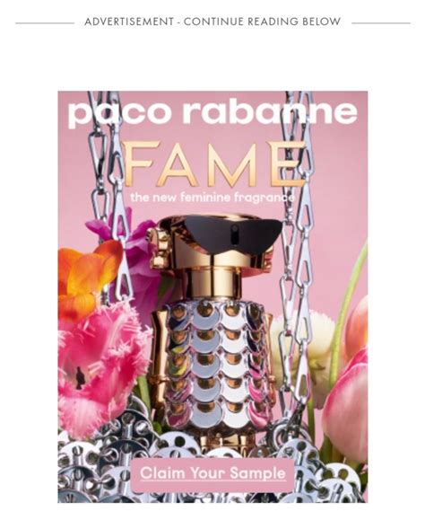 paco rabanne fame free sample